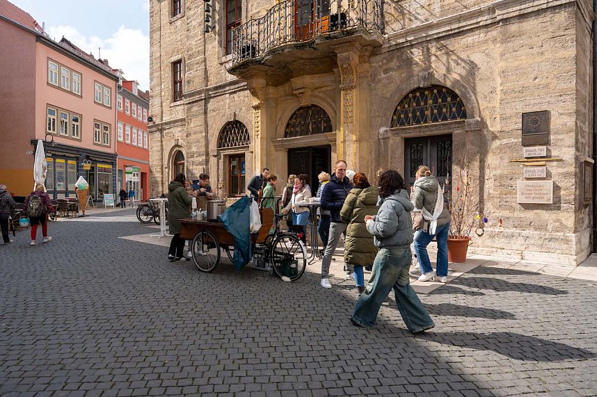 Fr&uuml;hjahrsputz und Stadt-Verbommeln in Bad Langensalza