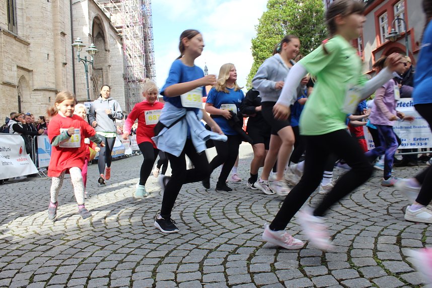 1. Lauf Sch&uuml;lerinnen und Sch&uuml;ler: Drei T&uuml;rme Lauf in Bad Langensalza