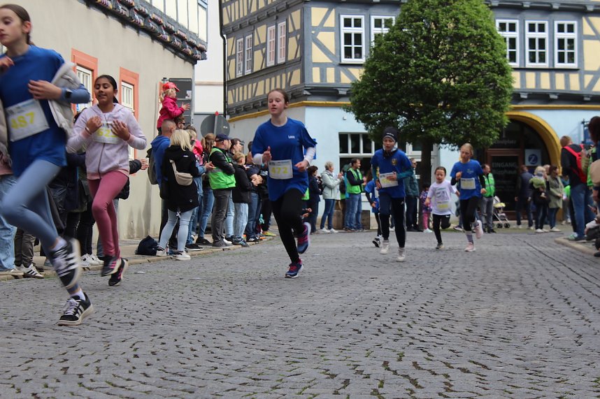 1. Lauf Sch&uuml;lerinnen und Sch&uuml;ler: Drei T&uuml;rme Lauf in Bad Langensalza