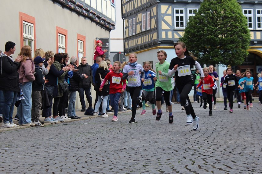 1. Lauf Sch&uuml;lerinnen und Sch&uuml;ler: Drei T&uuml;rme Lauf in Bad Langensalza