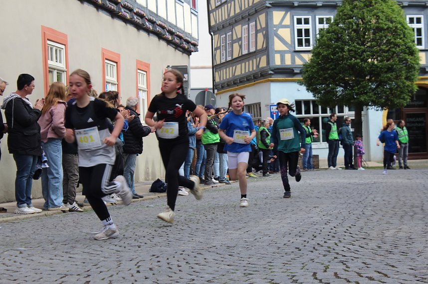 1. Lauf Sch&uuml;lerinnen und Sch&uuml;ler: Drei T&uuml;rme Lauf in Bad Langensalza