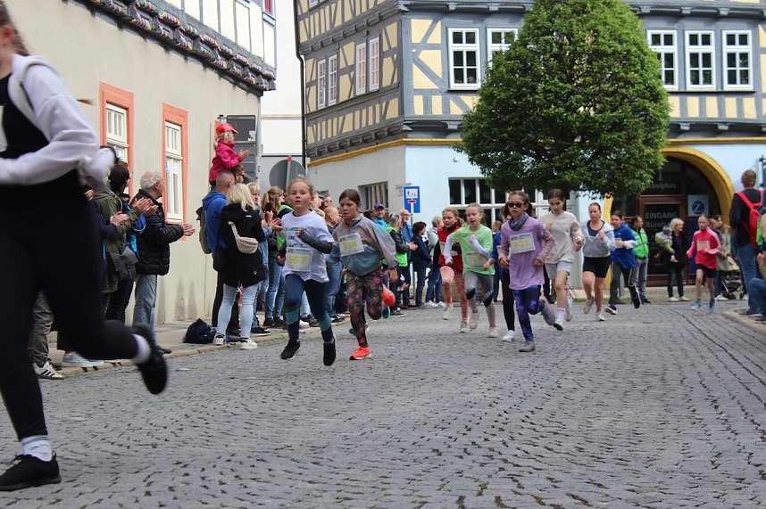 1. Lauf Sch&uuml;lerinnen und Sch&uuml;ler: Drei T&uuml;rme Lauf in Bad Langensalza