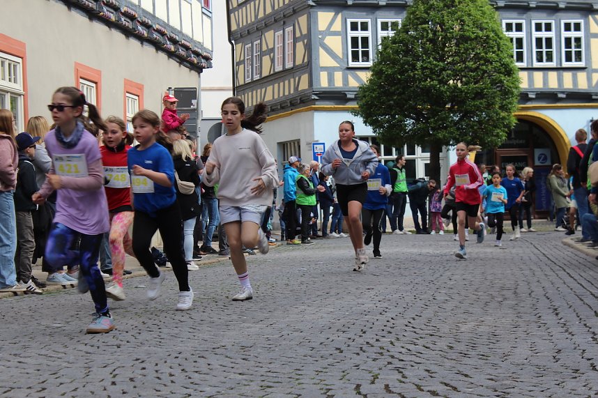 1. Lauf Sch&uuml;lerinnen und Sch&uuml;ler: Drei T&uuml;rme Lauf in Bad Langensalza