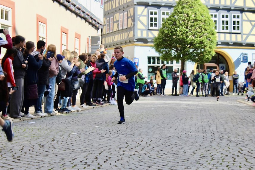 2. Lauf beim Drei T&uuml;rme Lauf in Bad Langensalza
