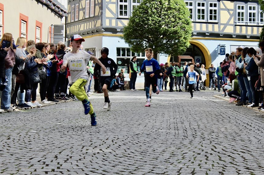 2. Lauf beim Drei T&uuml;rme Lauf in Bad Langensalza