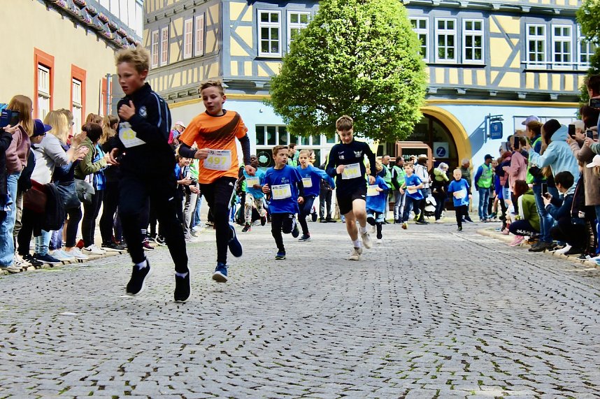 2. Lauf beim Drei T&uuml;rme Lauf in Bad Langensalza
