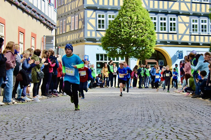 2. Lauf beim Drei T&uuml;rme Lauf in Bad Langensalza