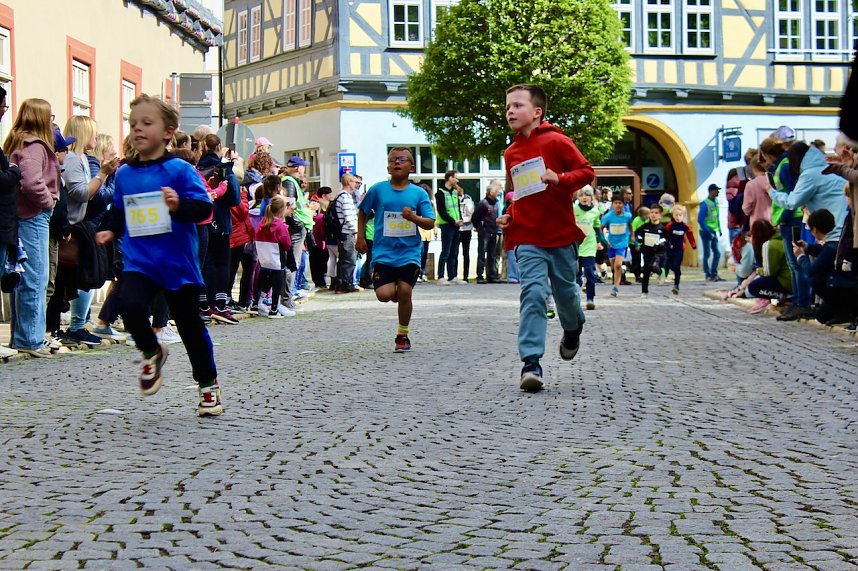2. Lauf beim Drei T&uuml;rme Lauf in Bad Langensalza
