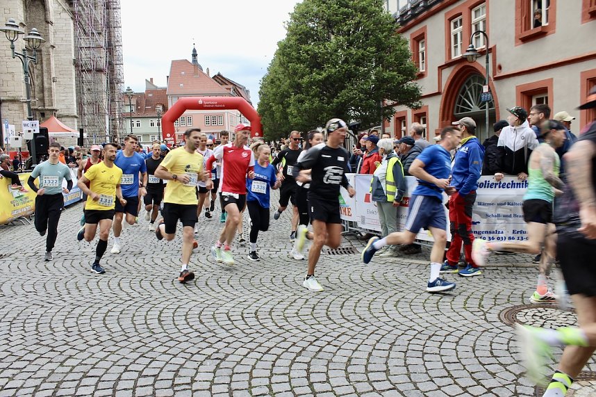 3. Lauf beim Drei T&uuml;rme Lauf in Bad Langensalza