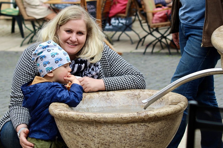 Das "Gr&uuml;ne Innenstadtfest" von Bad Langensalza 