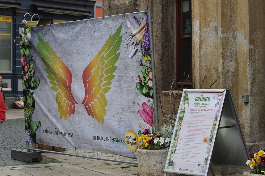 Das "Gr&uuml;ne Innenstadtfest" von Bad Langensalza 