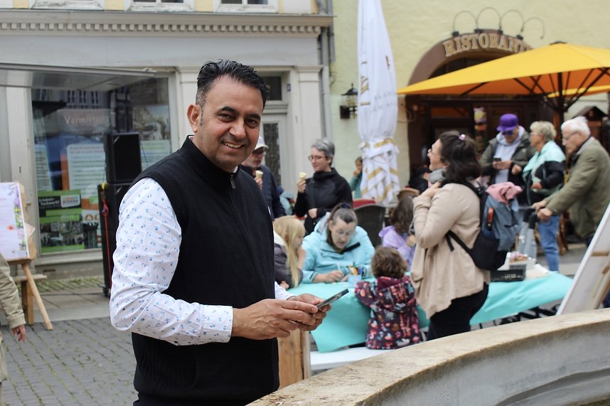 Das "Gr&uuml;ne Innenstadtfest" von Bad Langensalza 