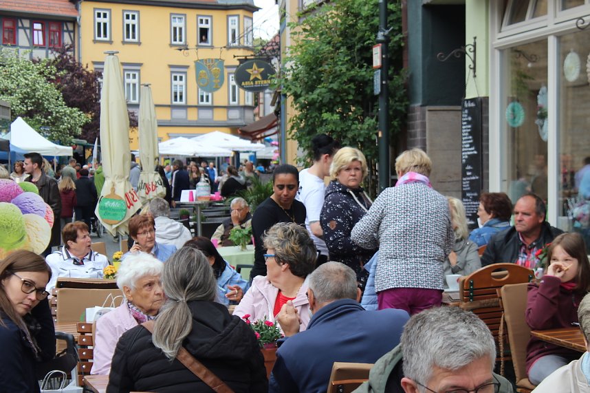 Das "Gr&uuml;ne Innenstadtfest" von Bad Langensalza 