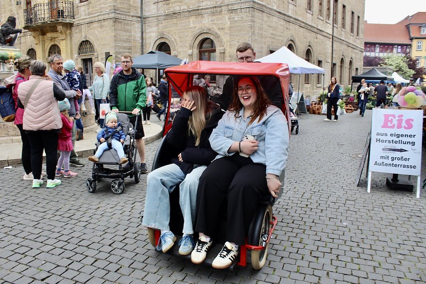 Das "Gr&uuml;ne Innenstadtfest" von Bad Langensalza 