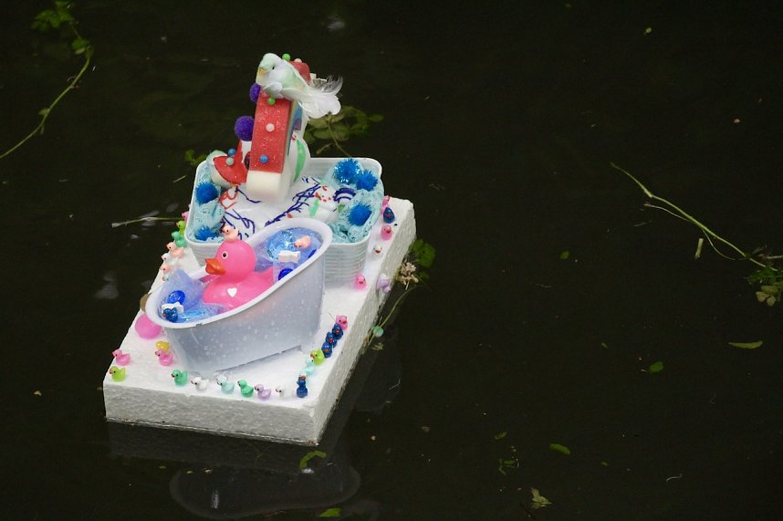 Entenrennen 2025 in Bad Langensalza 