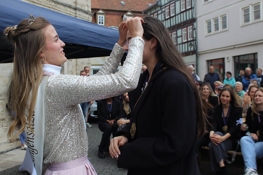 Empfang der Europacup-Siegerinnen in Bad Langensalza