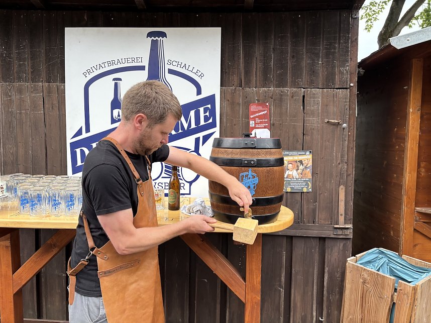 Erste Jubil&auml;umsfeier der Dreit&uuml;rme Brauerei in Bad Langensalza 