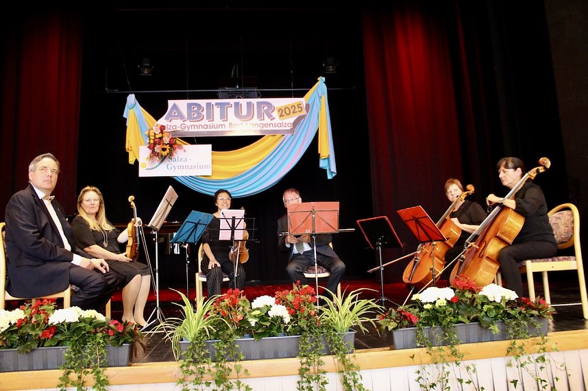Feierliche Zeugnisvergabe an die Abiturientinnen und Abiturienten des Salza Gymnasiums in Bad Langensalza