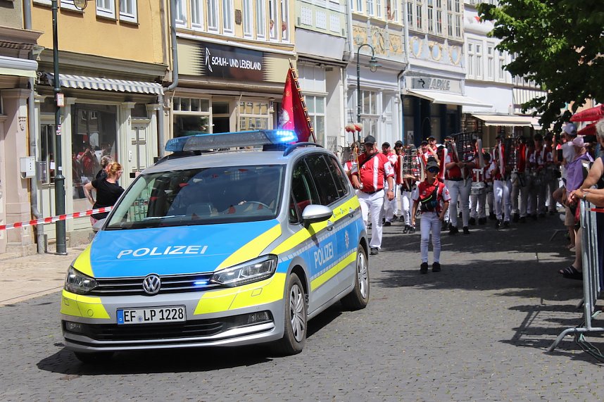 Brunnenfestumzug Bad Langensalza Teil 1