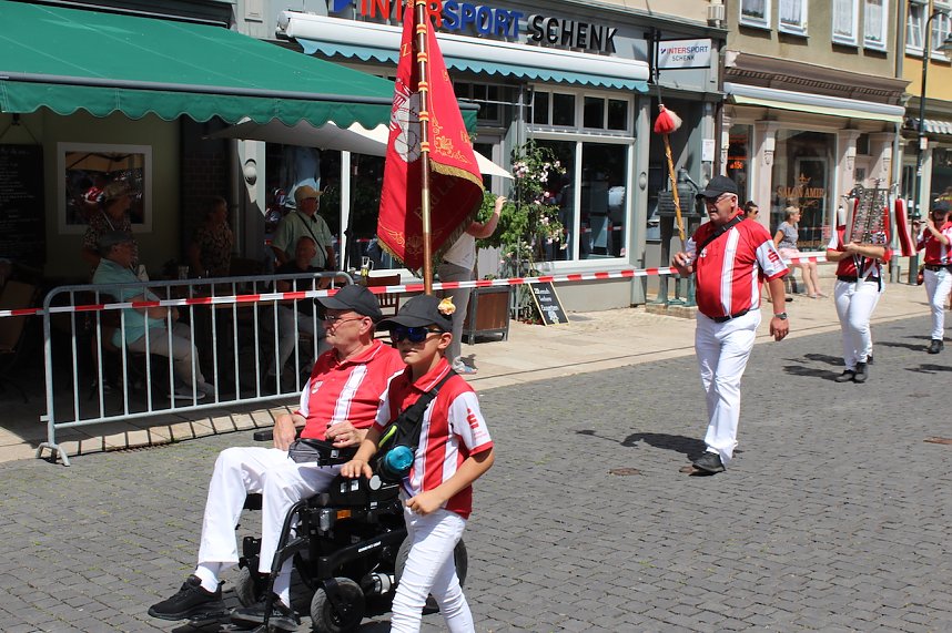 Brunnenfestumzug Bad Langensalza Teil 1