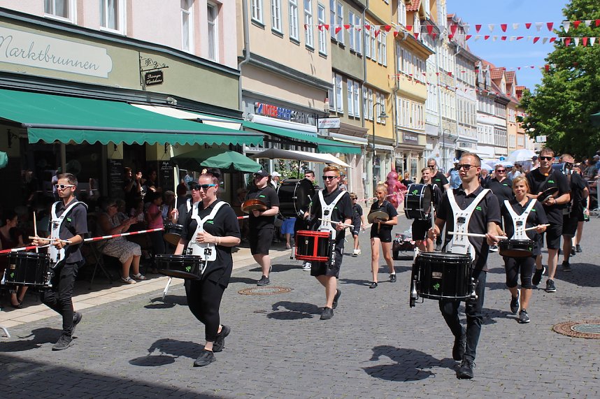 Brunnenfestumzug Bad Langensalza Teil 1