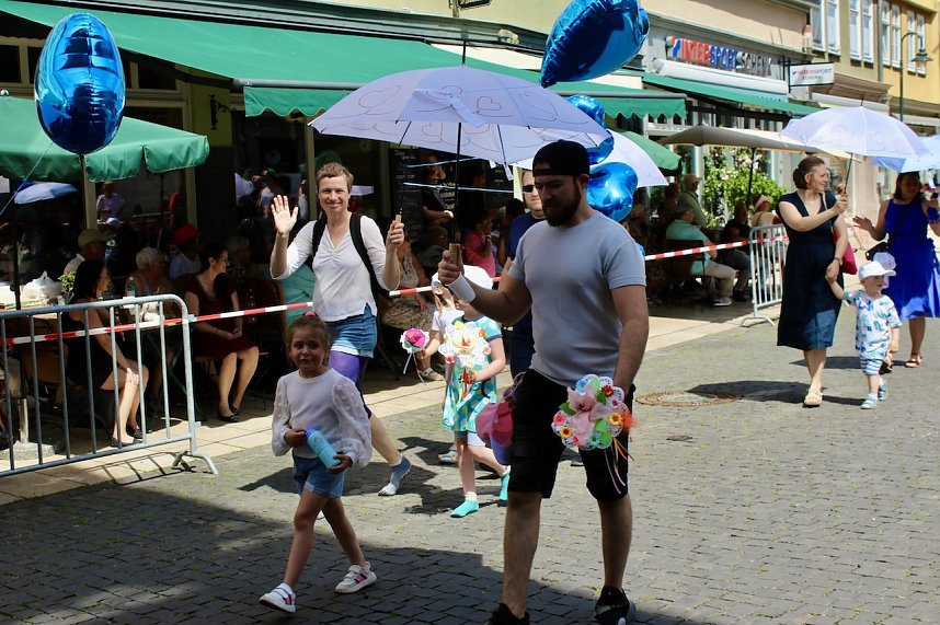 Brunnenfestumzug Bad Langensalza Teil 1