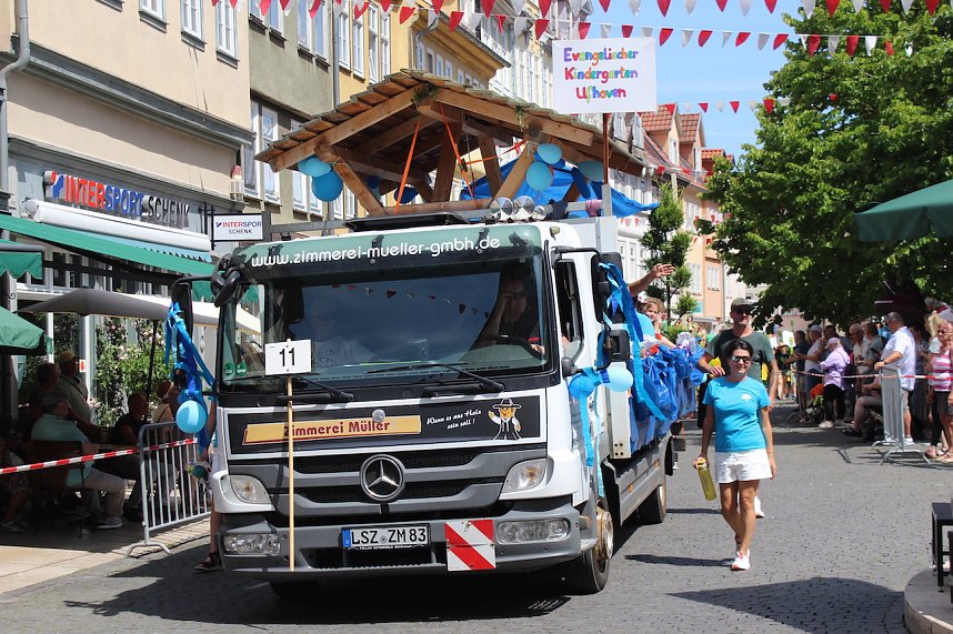Brunnenfestumzug Bad Langensalza Teil 1