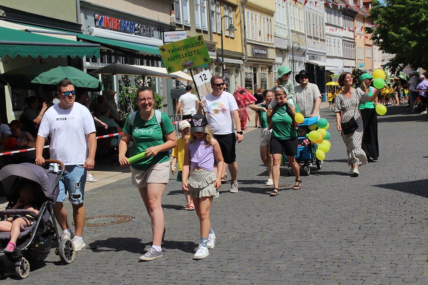 Brunnenfestumzug Bad Langensalza Teil 1