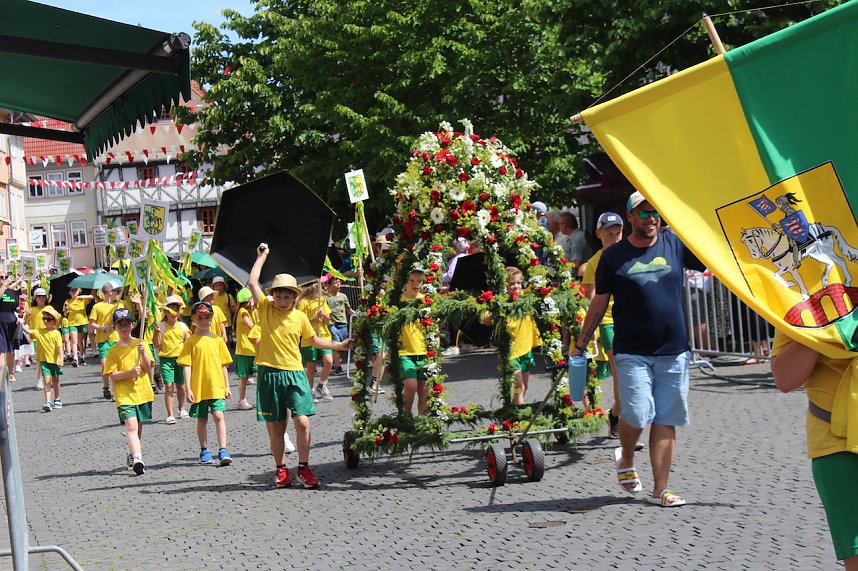 Brunnenfestumzug Bad Langensalza Teil 1