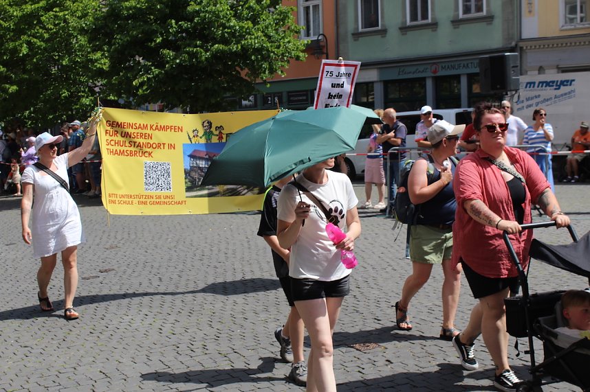 Brunnenfestumzug Bad Langensalza Teil 1