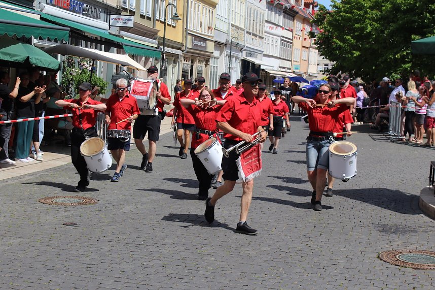 Brunnenfestumzug Bad Langensalza Teil 1