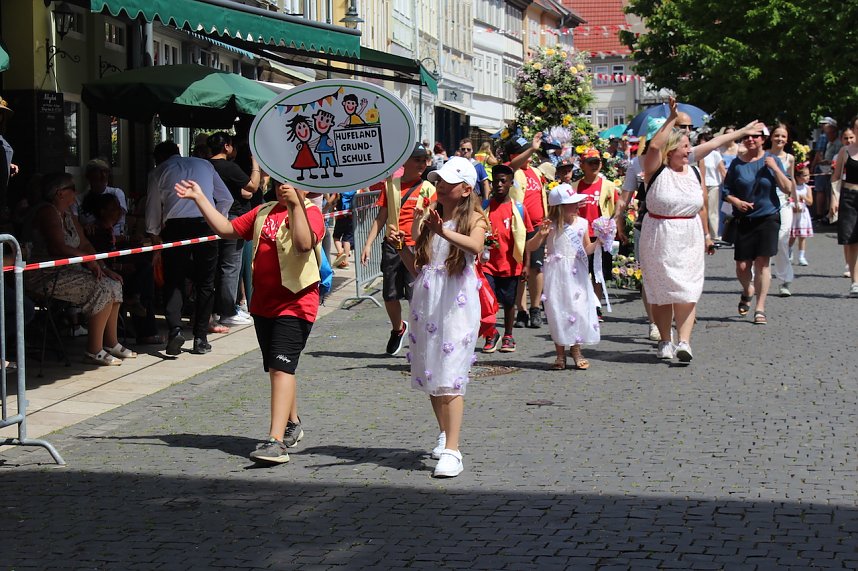 Brunnenfestumzug Bad Langensalza Teil 1