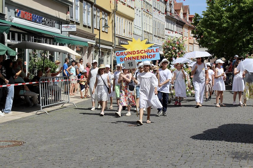 Brunnenfestumzug Bad Langensalza Teil 1