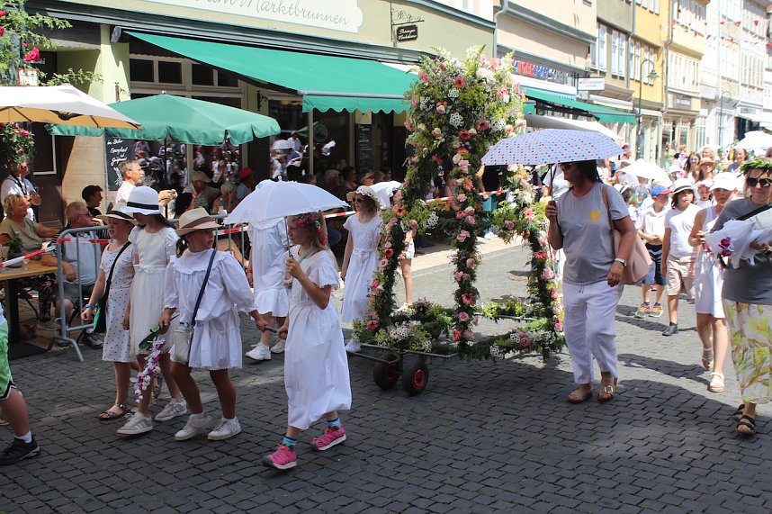 Brunnenfestumzug Bad Langensalza Teil 1