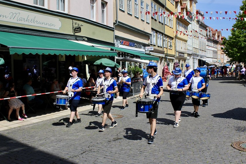 Brunnenfestumzug Bad Langensalza Teil 1