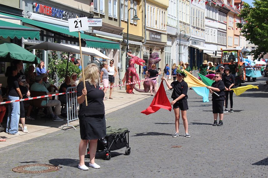 Brunnenfestumzug Bad Langensalza Teil 1