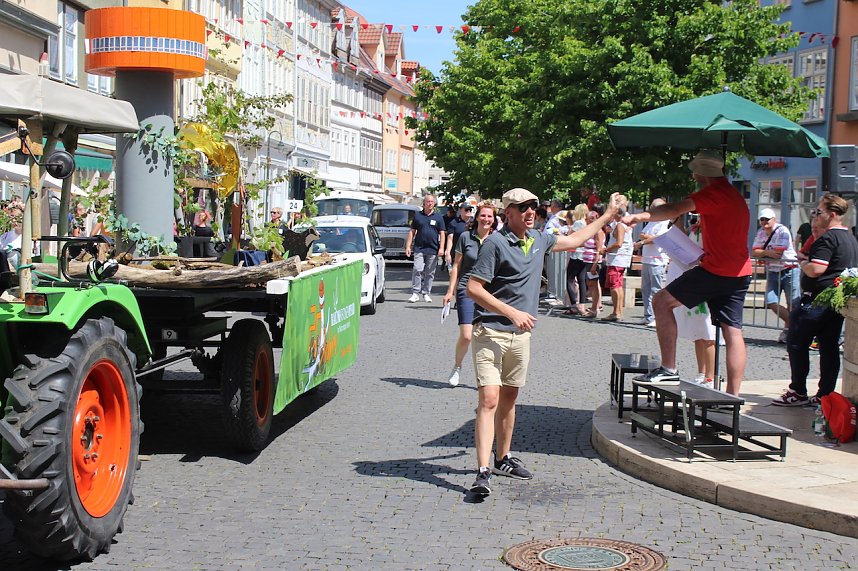 Brunnenfestumzug Bad Langensalza Teil 1
