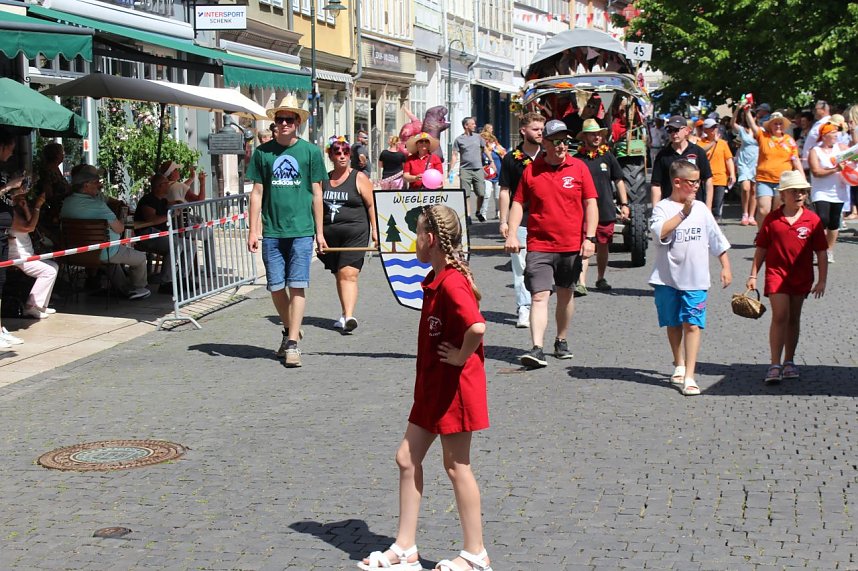 Brunnenfestumzug Bad Langensalza Teil 2