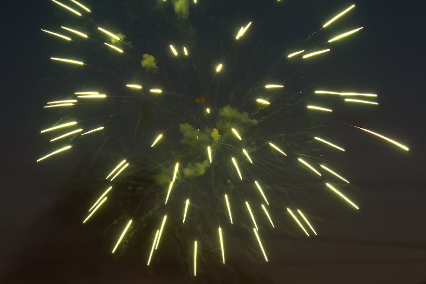 Gro&szlig;es Feuerwerk zum diesj&auml;hrigen Brunnenfest in Bad Langensalza