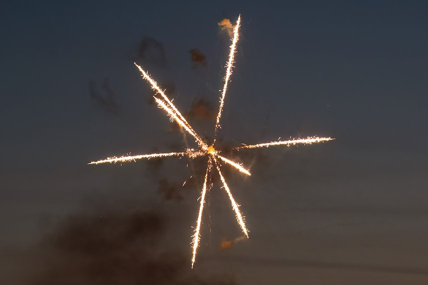 Gro&szlig;es Feuerwerk zum diesj&auml;hrigen Brunnenfest in Bad Langensalza