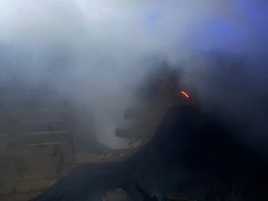 Laubenbrand in Allmenhausen