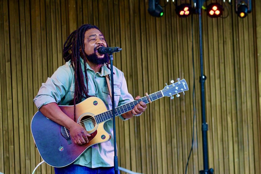 Tolle Stimmung im Rosengarten Bad Langensalza mit Reggae-Kl&auml;ngen