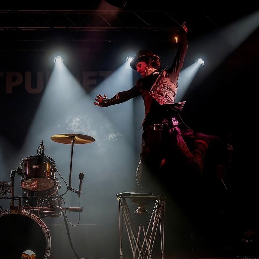 Die Eventpuppets im Einsatz