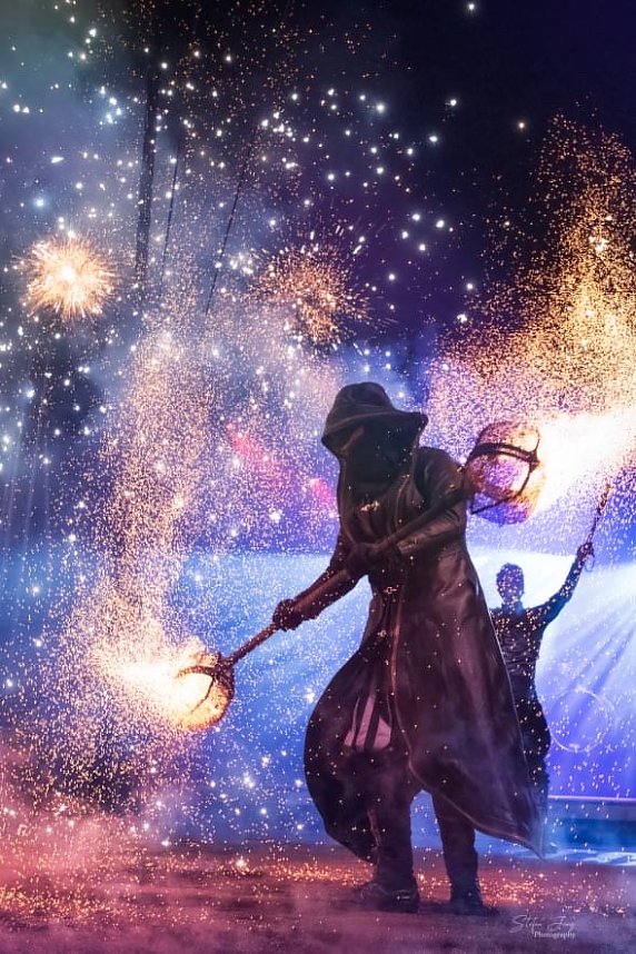 Die Eventpuppets im Einsatz