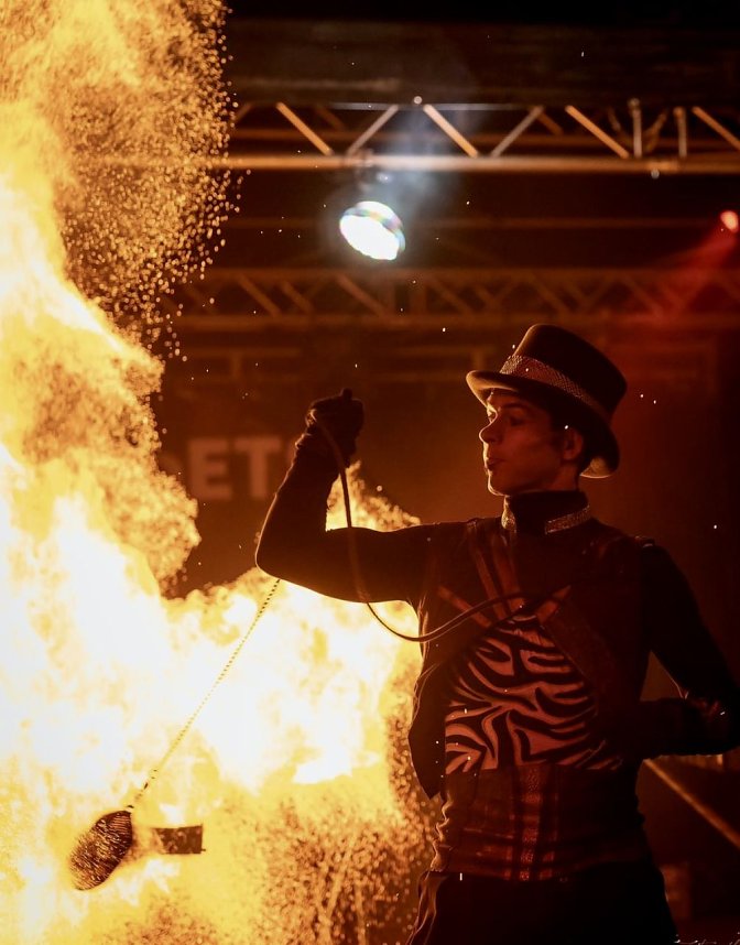 Die Eventpuppets im Einsatz