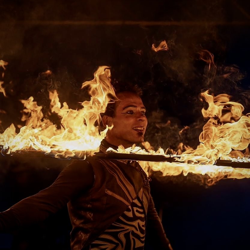 Die Eventpuppets im Einsatz