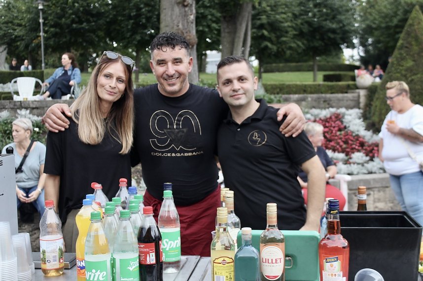 Vierter BaLaTon-Abend des Jahres vor dem Friederikenschl&ouml;sschen in Bad Langensalza