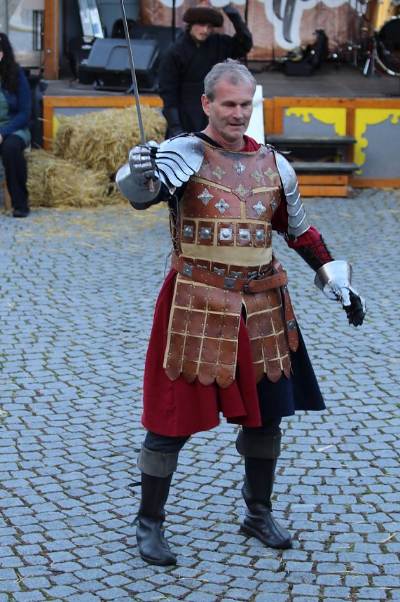 Rittergruppe HEROLD beim 31. Mittelalterstadtfest in Bad Langensalza