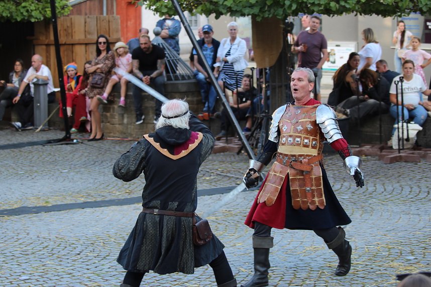 Rittergruppe HEROLD beim 31. Mittelalterstadtfest in Bad Langensalza