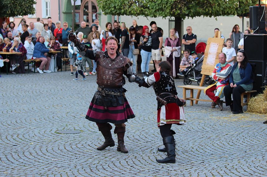 Rittergruppe HEROLD beim 31. Mittelalterstadtfest in Bad Langensalza